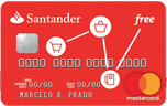 Cartão Santander Free MasterCard 
